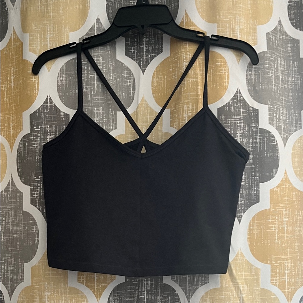 All in Motion Black Strappy Bra